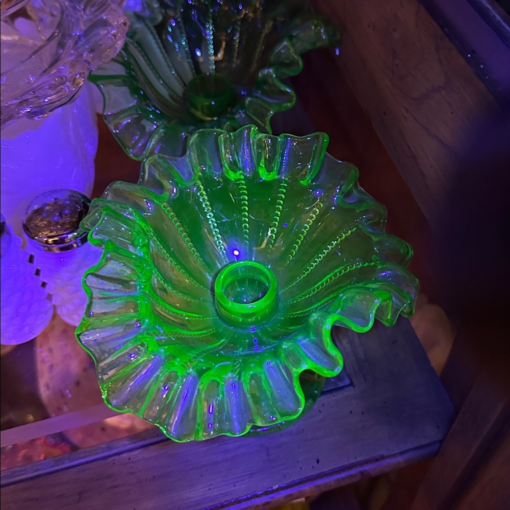 Uranium Candle Holders